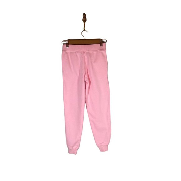 Champion Girls Sweatpants Pink Fleece Lined Pants for Girls Sz. Med Athletic - Picture 2 of 7